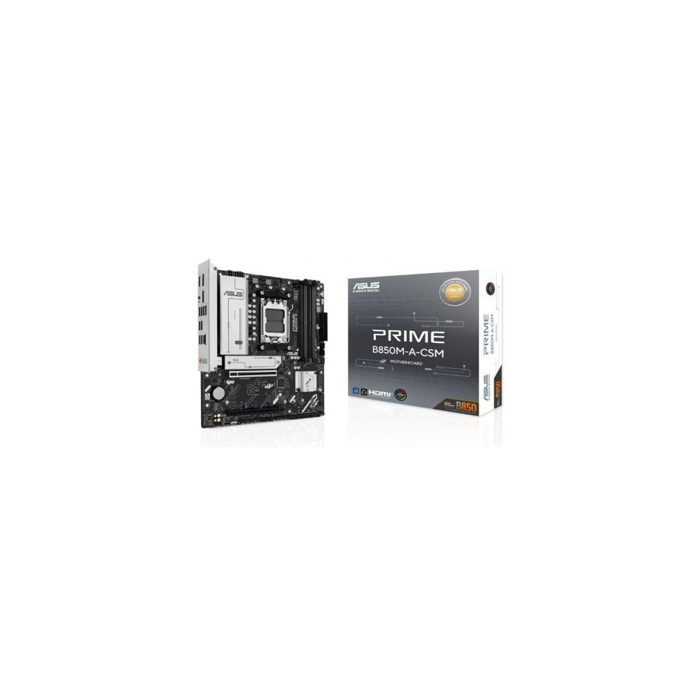 Placa Base Asus Prime B850M-A-CSM Socket AM5/ DDR5/ PCIe 5.0/ Micro ATX