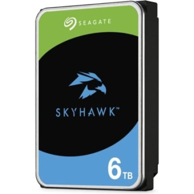 Disco Duro Seagate SkyHawk 6TB/ 3.5'/ SATA III/ 256MB
