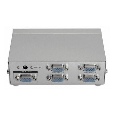 Duplicador SVGA Aisens A116-0085/ 4x SVGA Hembra - SVGA Macho