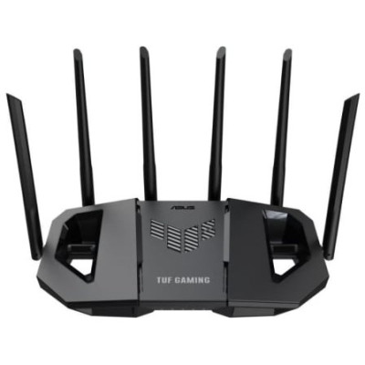Router Inalámbrico 5G Móvil Asus TUF Gaming BE6500/ WiFi 7/ 6500Mbps/ 2.4GHz 5GHz/ 6 Antenas/ WiFi 802.11be/ax/ac/n/a/ - n/b/g |