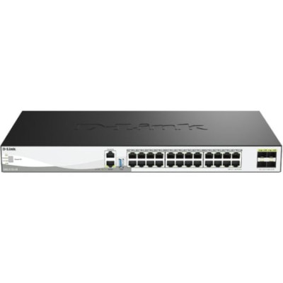 Switch Gestionable D-Link DXS-3130-28/E 24 Puertos/ RJ-45 10Gbps/ SFP/ PoE | Switches