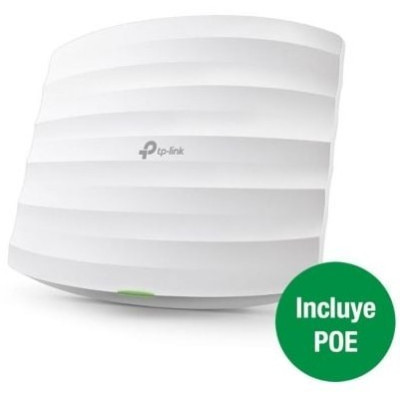 Punto de Acceso Inalámbrico TP-Link Omada EAP225 PoE 1317Mbps/ 2.4GHz 5GHz/ Antenas de 5dBi/ WiFi 802.11ac/n/b/g | Puntos de Acc