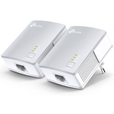 Adaptador Powerline TP-Link TL-PA4010Kit 600Mbps/ Alcance 300m/ Pack de 2 | Powerline