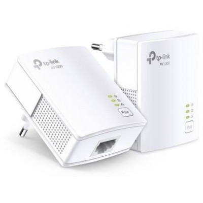 Adaptador Powerline TP-Link TL-PA7017Kit 1000Mbps/ Alcance 300m/ Pack de 2 | Powerline