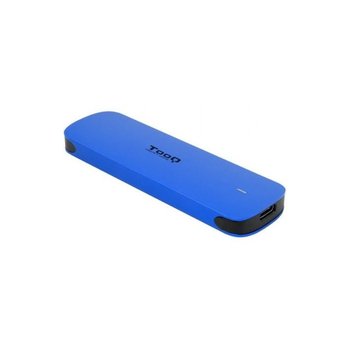 Caja Externa para Disco SSD M.2 NVMe TooQ TQE-2201BL/ USB 3.1 Gen1/ Sin tornillos
