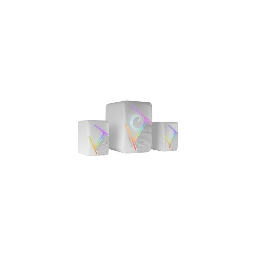 Altavoces Mars Gaming MS-H21/ 35W/ 2.1/ Blancos