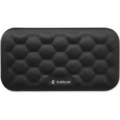 Reposamuñecas Subblim Ergo AirPadding/ Negro | Alfombrillas