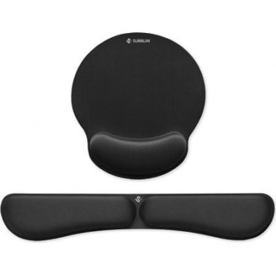 Pack de Reposamuñecas y Alfombrilla Ergonómica Subblim Ergo MemoryFlex