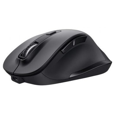 Ratón Ergonómico Inalámbrico Trust Fyda Eco/ Batería recargable/ Hasta 2400 DPI