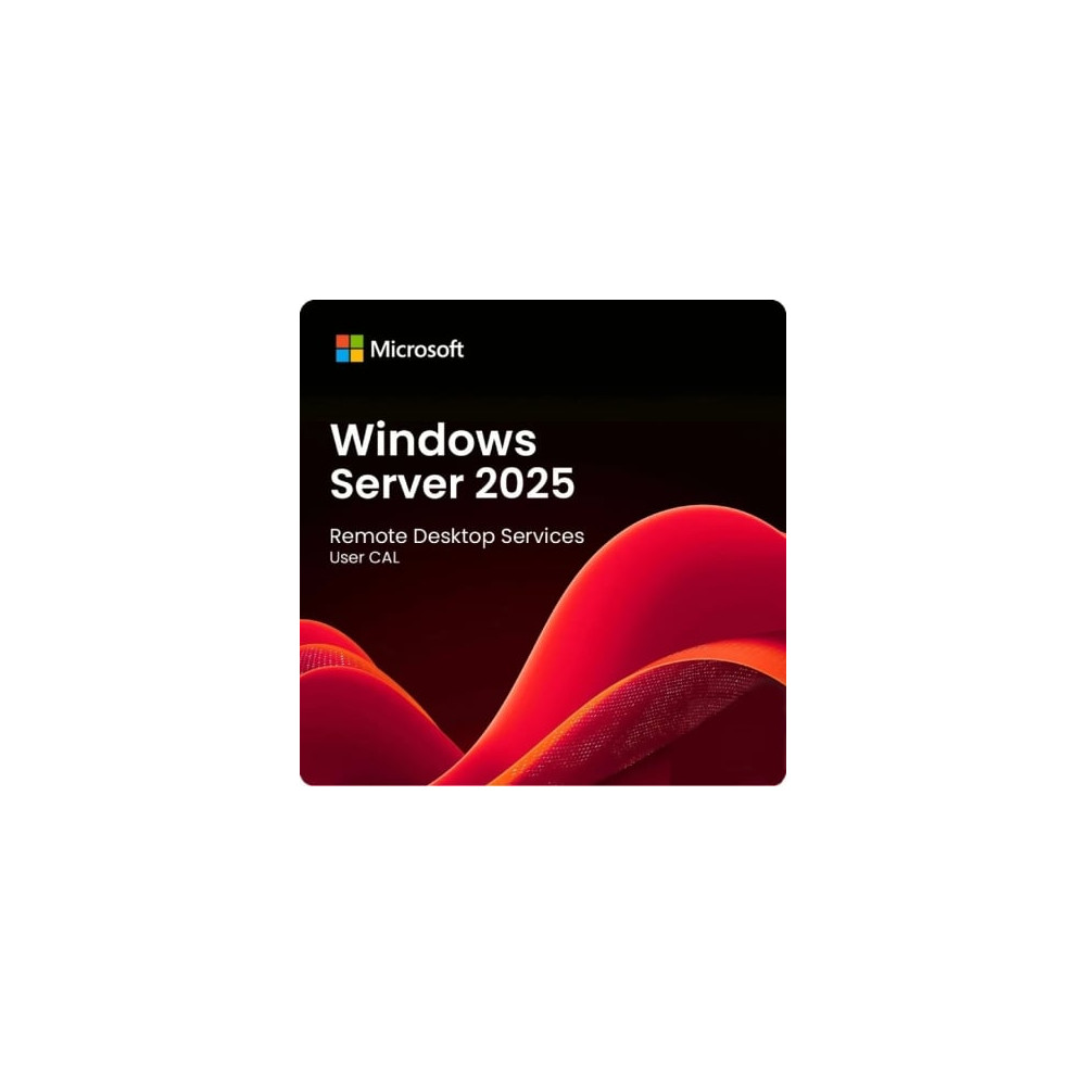 Licencia Microsoft Windows Server 2025 Remote Desktop Service/ CAL/ 5 Usuarios