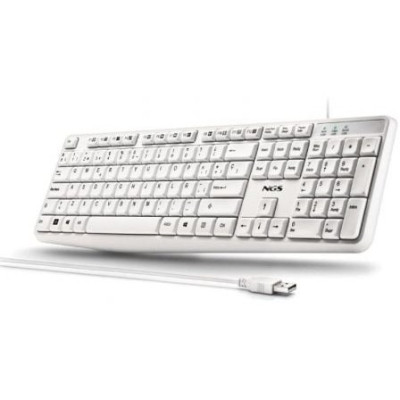 Teclado NGS Heritage HERITAGESPANISH/ Blanco | Teclados