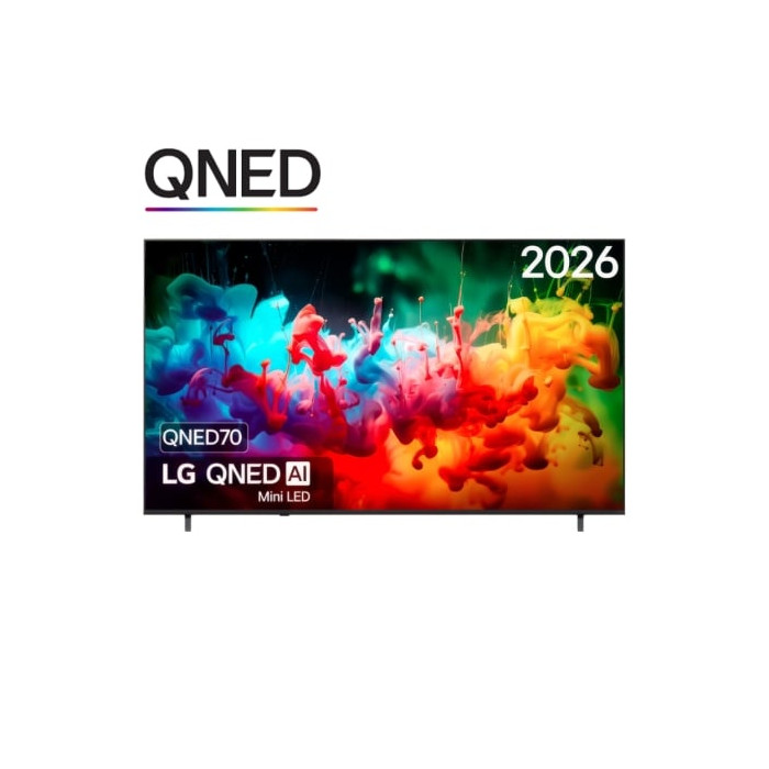 Televisor LG QNED evo AI QNED72 Mini LED 50QNED72B6B 50'/ Ultra HD 4K/ Smart TV/ WiFi