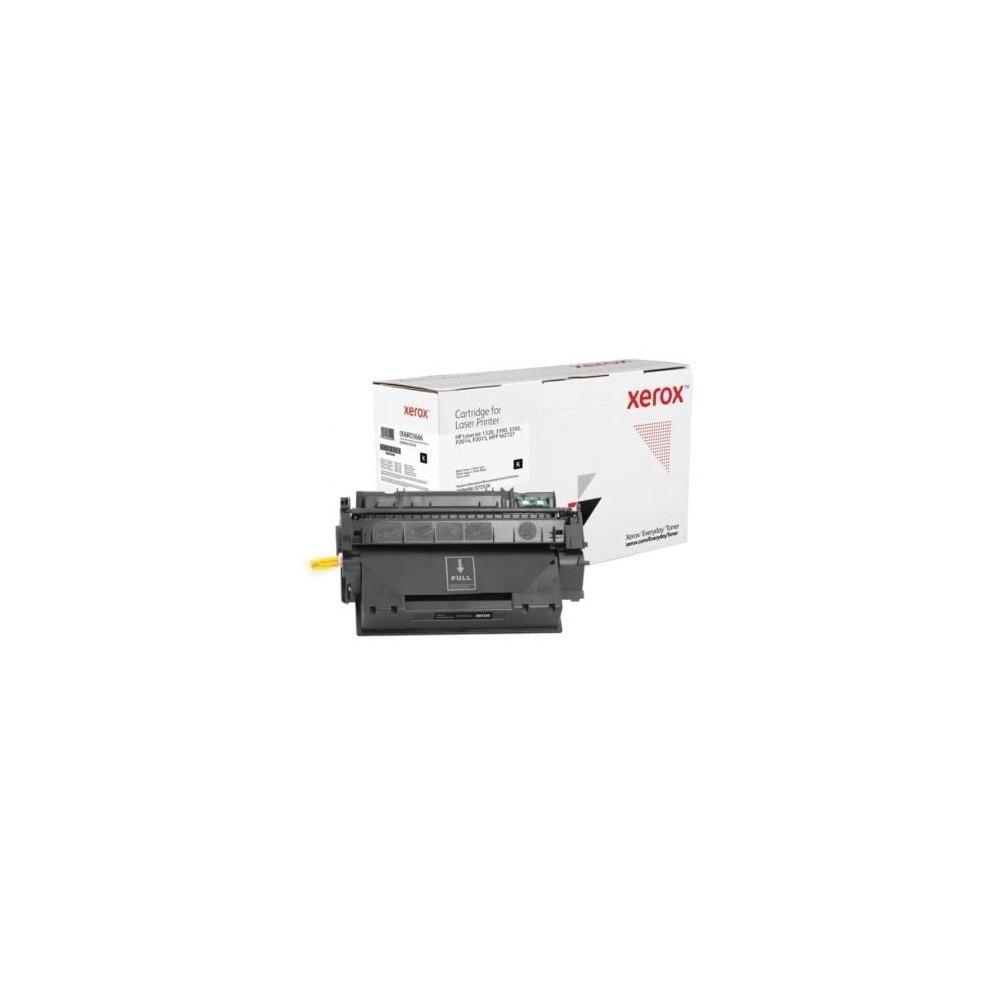 Tóner compatible Xerox 006R03666 compatible con HP Q5949X/Q7553X/ 6000 páginas/ Negro