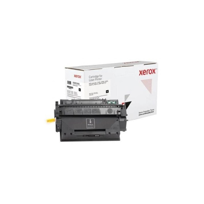 Tóner compatible Xerox 006R03666 compatible con HP Q5949X/Q7553X/ 6000 páginas/ Negro