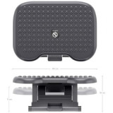 Reposapiés Ergonómico/ Inclinable/ Ajustable Aisens FRT02-267/ 46 x 18cm