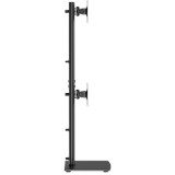 Soporte de Mesa para 2 Monitores Aisens DT34TSR-459/ Giratorio/ Inclinable/ hasta 12kg | Soportes PC y Monitor