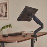 Soporte de Mesa con Contrapeso para Monitor y TV Aisens DT32TSR-219/ Giratorio/ Inclinable/ hasta 9kg