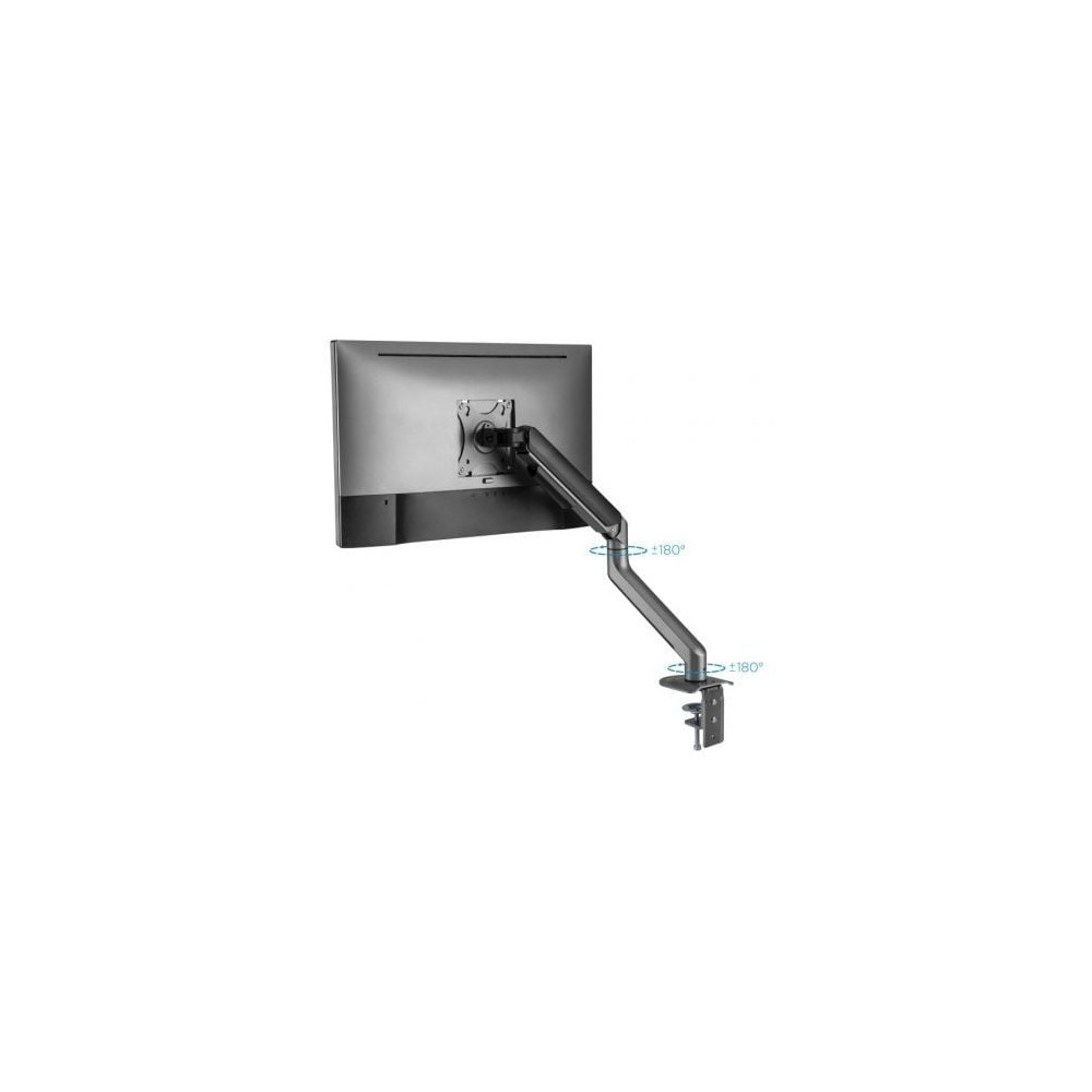 Soporte de Mesa para Monitor TooQ DB4032TNR-G/  Giratorio/ Inclinable/ hasta 9kg