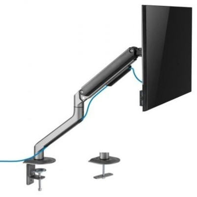 Soporte de Mesa para Monitor TooQ DB4032TNR-G/  Giratorio/ Inclinable/ hasta 9kg