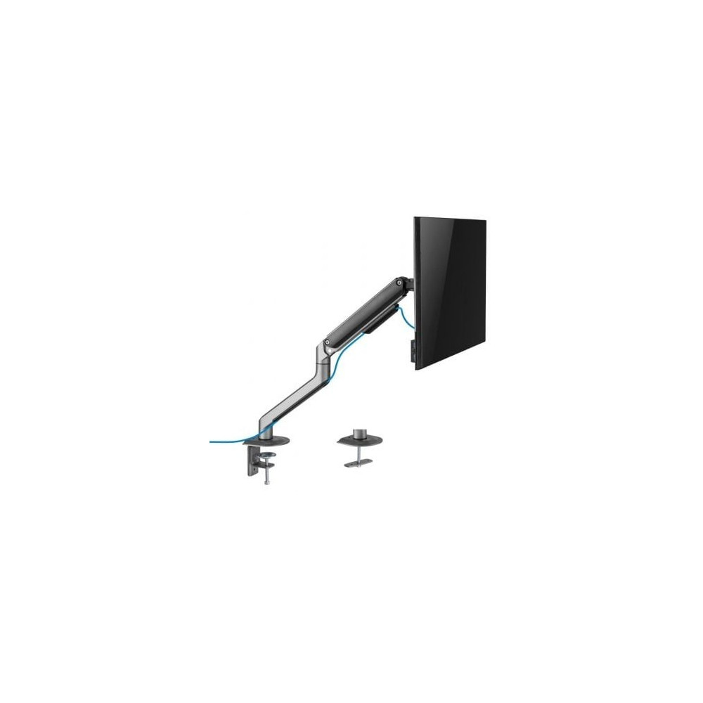 Soporte de Mesa para Monitor TooQ DB4032TNR-G/  Giratorio/ Inclinable/ hasta 9kg