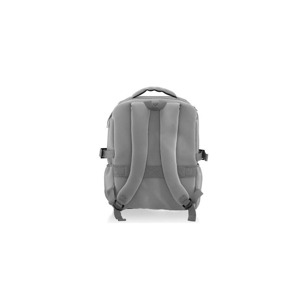 Mochila Aisens ASBG-BP087-GR para Portátiles hasta 15.6'/ Impermeable/ Gris