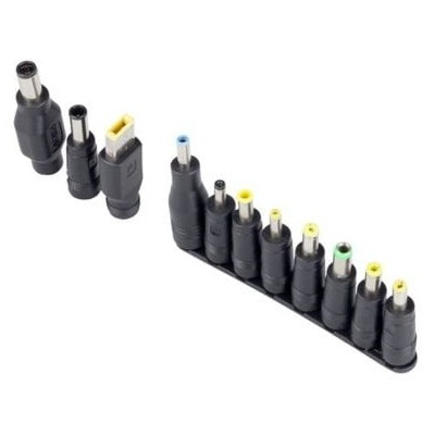 Cargador de Portátil NGS BAN/ 90W/ Manual/ 11 Conectores/ Voltaje 12-20V