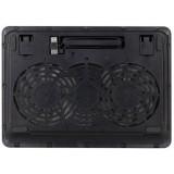 Soporte Refrigerante NGS Cooler Jetstand para Portátiles hasta 15.6'/ Iluminación LED