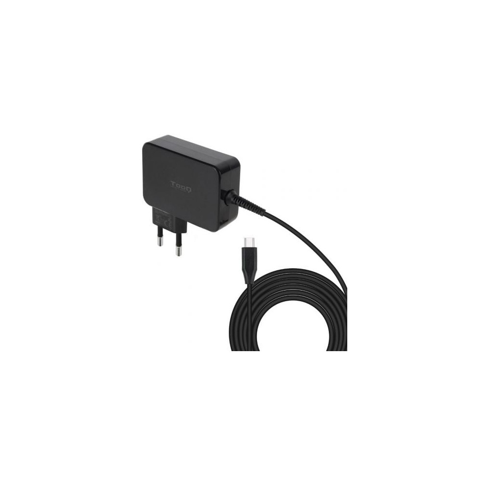 Cargador de Portátil GaN TooQ TQLC-USBCGAN100PD USB Tipo-C/ 100W/ Automático/ Voltaje 5-20V