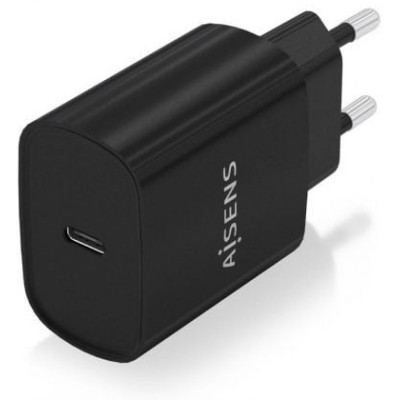 Cargador de Pared Aisens A110-0753/ 1xUSB Tipo-C/ 20W