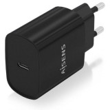 Cargador de Pared Aisens A110-0753/ 1xUSB Tipo-C/ 20W