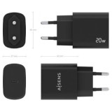 Cargador de Pared Aisens A110-0753/ 1xUSB Tipo-C/ 20W