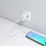Cargador de Pared GaN Aisens A110-0940/ 1xUSB Tipo-C/ 30W/ Blanco