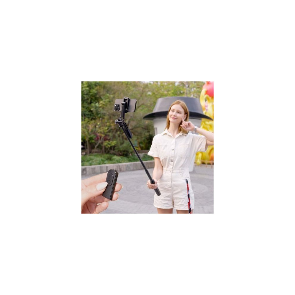 Palo para Selfie + Trípode Aisens SS01ST-299/ Negro