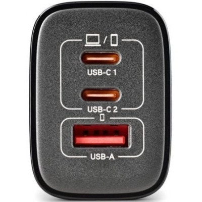 Cargador de Pared GaN NGS Era 65W/ 2xUSB Tipo-C/ 1xUSB/ 65W