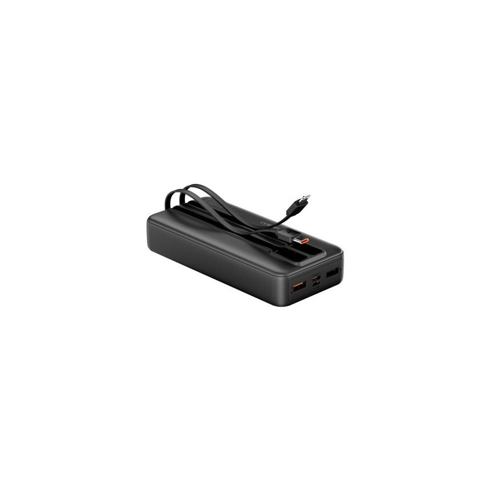 Powerbank 20000mAh Vention FHPB0/ 22.5W/ Negra/ Incluye Cable USB Tipo-C y Lightning