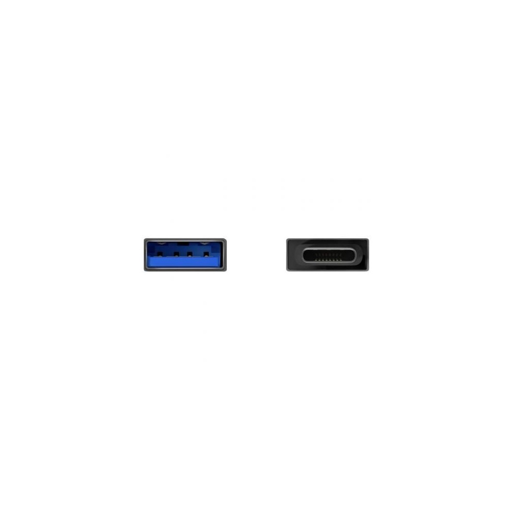 Adaptador USB 3.2 Aisens A108-0718/ USB Hembra - USB Tipo-C Macho/ Gris