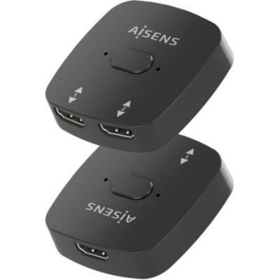 Switch Conmutador 4K HDMI 2.0 Bidireccional Aisens A123-0948 HDMI Hembra - 3x HDMI Hembra