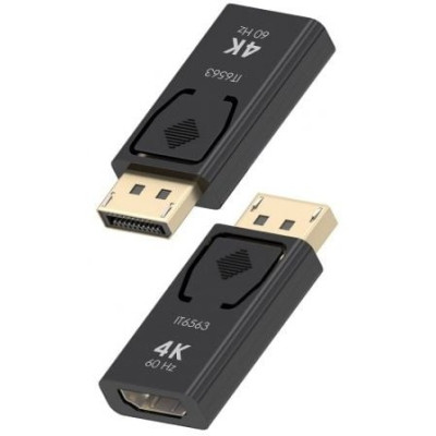 Adaptador HDMI 4K Aisens A125-0908/ DisplayPort Macho - HDMI Hembra