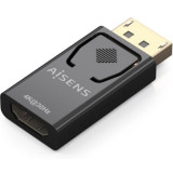 Conversor Aisens A125-0949/ DisplayPort Macho - HDMI Hembra/ Negro