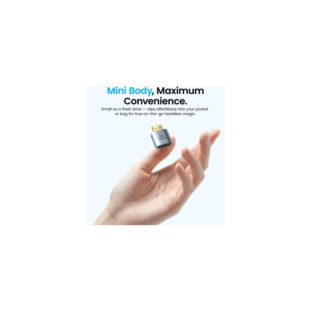 Adaptador de Arranque Remoto HDMI Dummy Vention AIXH0