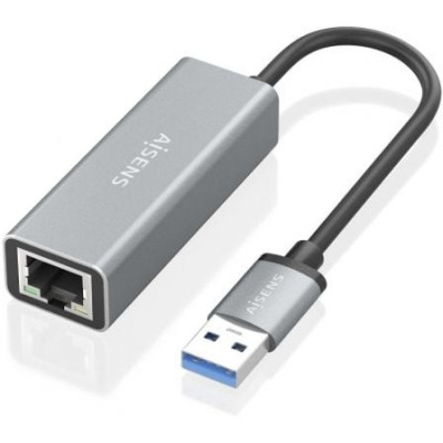 Adaptador USB 3.0 - RJ45 Aisens A106-0897/ 1000Mbps