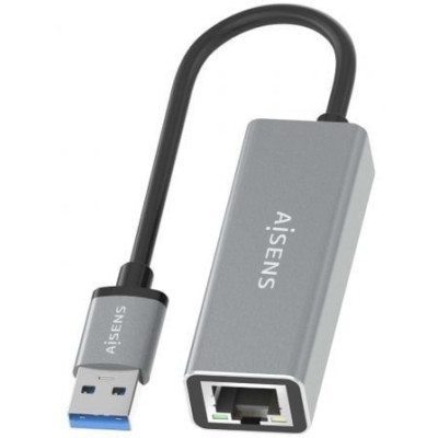 Adaptador USB 3.0 - RJ45 Aisens A106-0897/ 1000Mbps