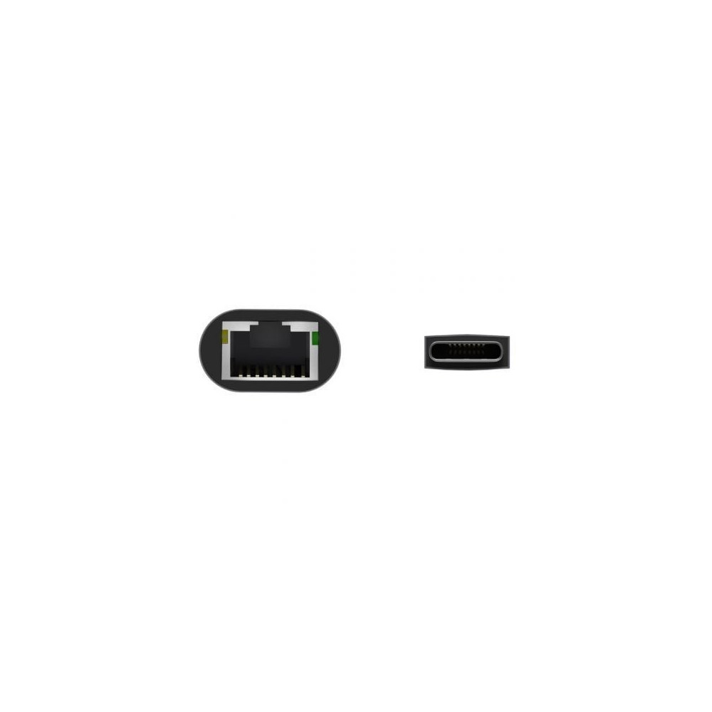 Adaptador USB Tipo-C - RJ45 Aisens A109-0709/ 1000Mbps