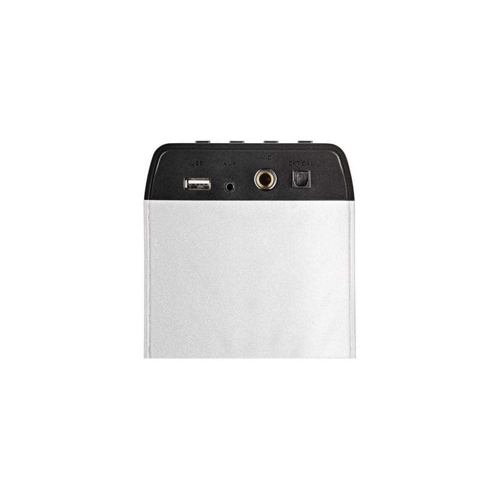 Torre de Sonido con Bluetooth NGS SKY CHARM PRO/ 80W/ 2.0/ Blanca