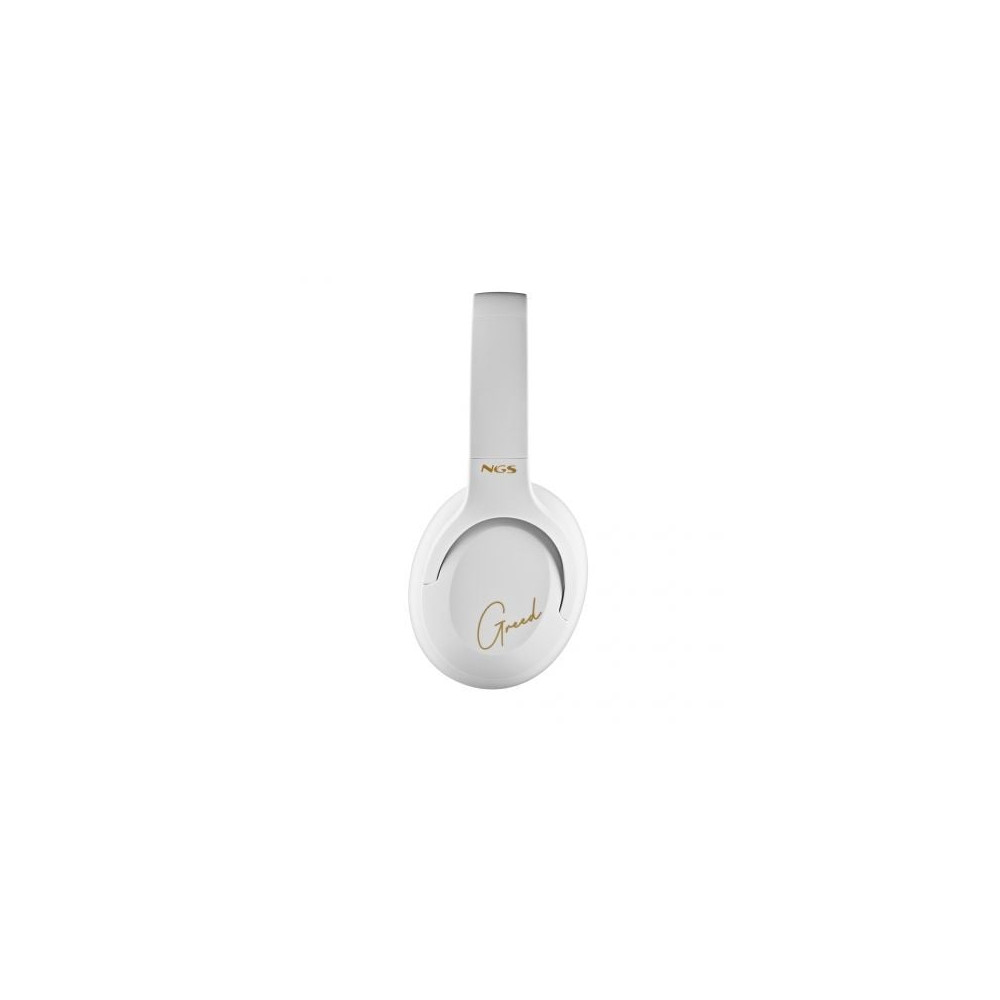 Auriculares Inalámbricos NGS Artica Greed/ con Micrófono/ Bluetooth/ Blancos