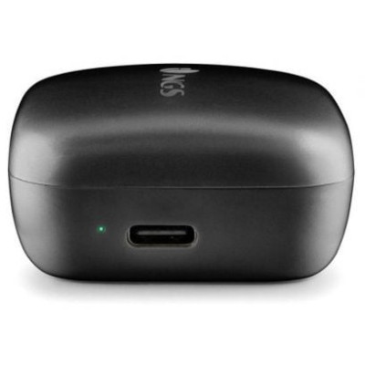 Auriculares Bluetooth NGS Ártica Move con estuche de carga/ Autonomía 7h/ Negros
