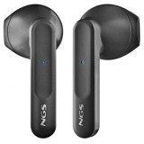 Auriculares Bluetooth NGS Ártica Move con estuche de carga/ Autonomía 7h/ Negros