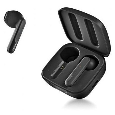 Auriculares Bluetooth NGS Ártica Move con estuche de carga/ Autonomía 7h/ Negros