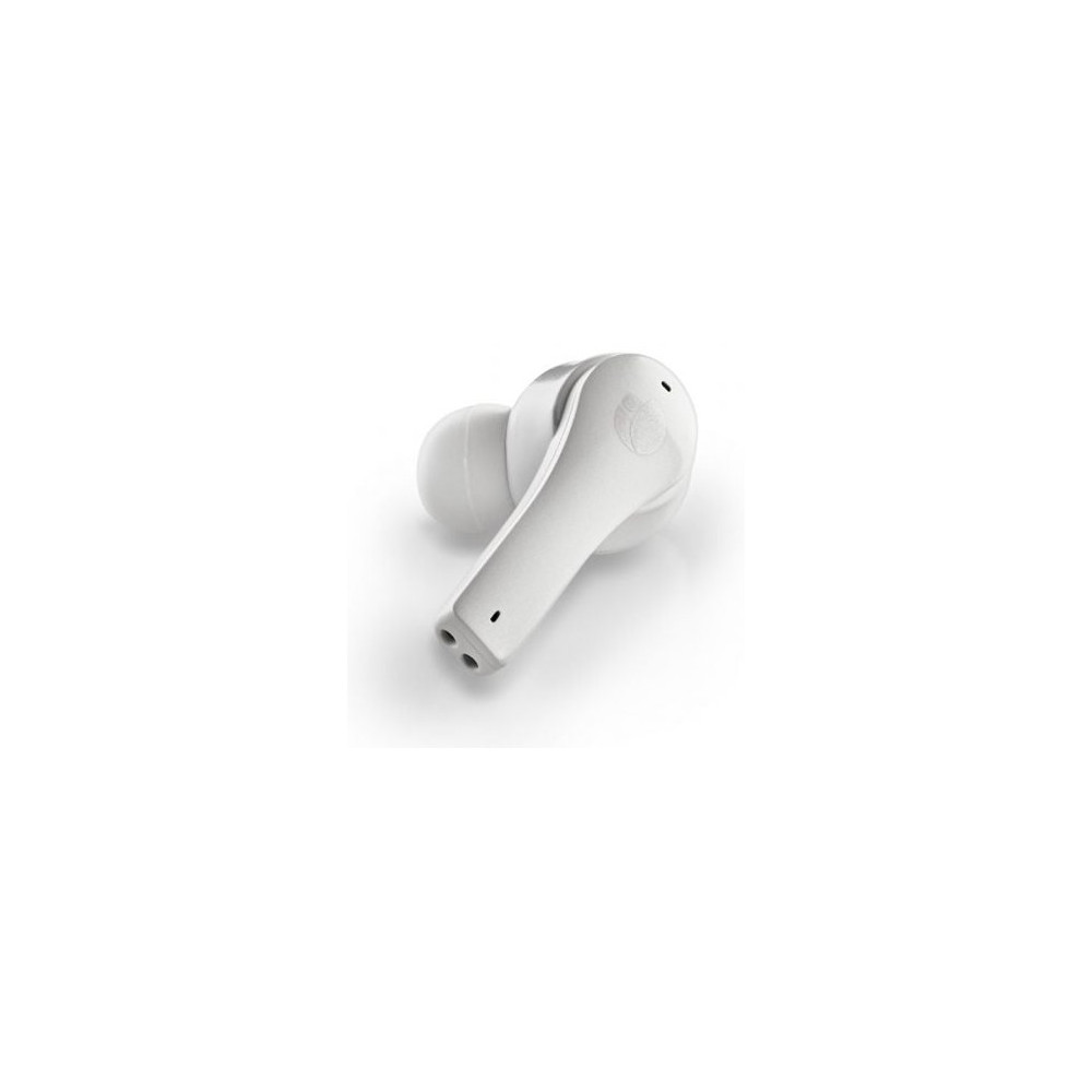 Auriculares Bluetooth NGS Ártica Bloom con estuche de carga/ Autonomía 6h/ Blancos