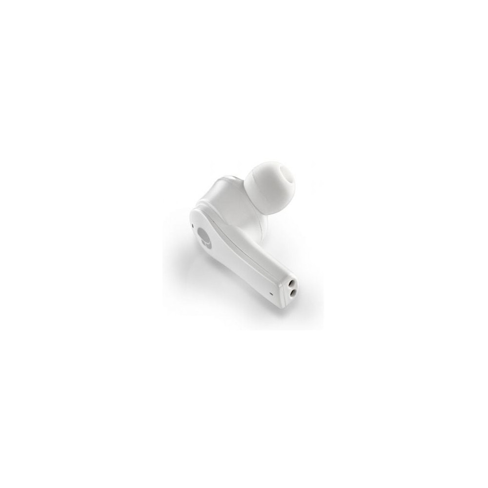 Auriculares Bluetooth NGS Ártica Bloom con estuche de carga/ Autonomía 6h/ Blancos